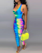Load image into Gallery viewer, &quot;PYT&quot; Tie Dye Jumpsuit for Ladies (S-XL) - Cali &amp; Clyde