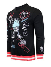 將圖片載入圖庫檢視器 Cali and Clyde &quot;Ice Cream Dreams&quot; Cartoon Fleece Sweatshirt (S-3XL) Front View