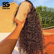 將圖片載入圖庫檢視器 &quot;La Belle&quot; Loose Deep Wet And Wavy Frontal Wigs (13x4 ; 8-34 inches ) - Cali &amp; Clyde